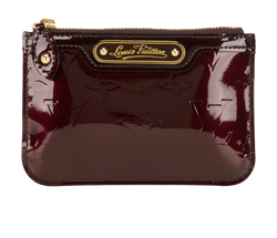 Louis Vuitton Pochette Cles, Vernis Leather, Amarante, CA1101, DB, 2*